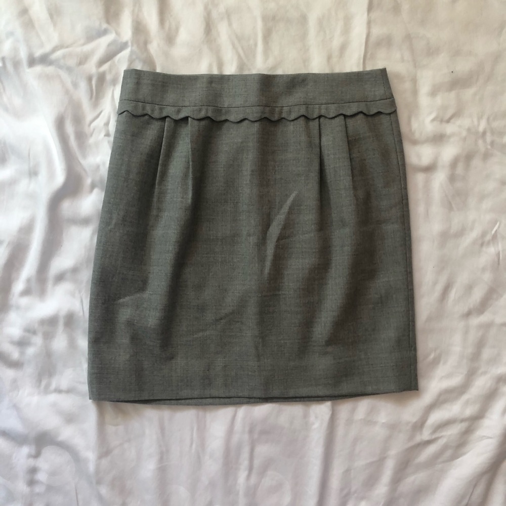 JCrew grey size 2 skirt